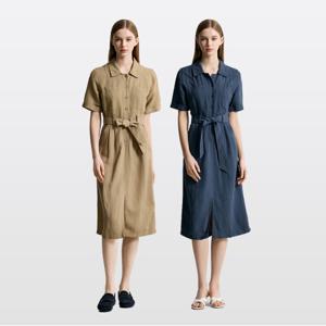 타미힐피거 린넨 유틸리티 셔츠 드레스 2종 택1 (T22F3TDR093WT1)