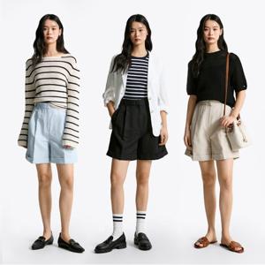 타미힐피거 린넨 롤업 쇼츠 3종 택1 (T22F3WPQ090WT1)