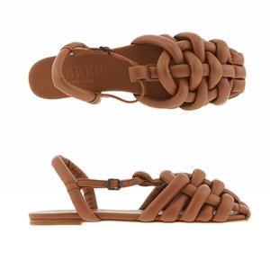 CABEWFS24 002 CABERSA 카베르사 패딩 피셔맨 플랫 샌들