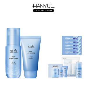 어린쑥 속수분 쑥히알 세럼 40ml + 크림 60ml (크림+세럼+패드 샘플)