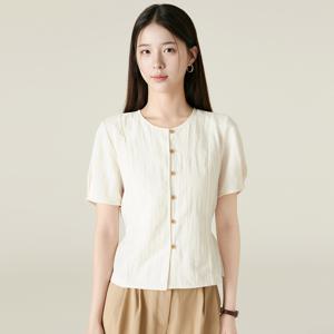 퍼프 소매 블라우스 RMBLF38RT5