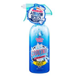 [롯데백화점][엘지생활건강](온더바디) 발을씻자 쿨 링 코튼풋 샴푸 385ml