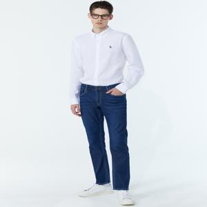 남성 WHPA4B256N3 [반값[스테디셀러]네이비 워싱 면혼방 스트레이트핏 데님팬츠