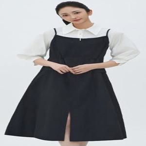 [정상가359,000원]레이어드끈롱원피스BKOAF7505