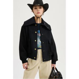 [최초가:648,000원] 아틀리에-하이넥 점퍼형 코트 LFCAW24885
