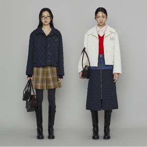 [최초가:598,000원] 다이아퀼팅 카라 패딩 점퍼 LFUCW24300 2종 택1