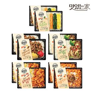온더고 도시락 한식 5종 10팩 세트