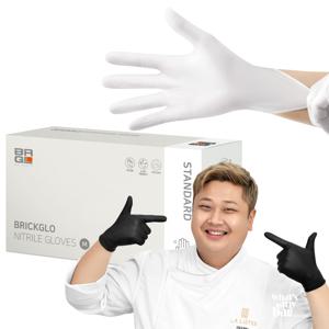 브릭글로 파우더프리 스탠다드 니트릴장갑 식품용 100매 (2컬러)