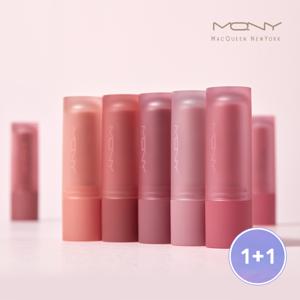 [1+1] 파우더 매트 립스틱 5color/소프트 슬림매트 립스틱
