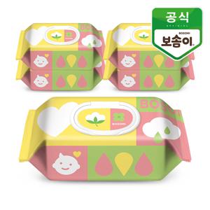 보솜이 퍼스트스킨 아기물티슈 캡 70매 5개