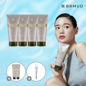 [싱글] 비알머드 머드마스크(보령머드팩 200ml 4 30ml 2 브러쉬1