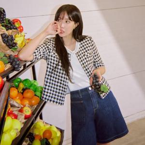 [정상가399,000원]하운드투스라운드크롭재킷BKJAD2147