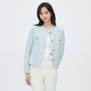 [정상가399,000원]플라워버튼트위드재킷BKJAC7101