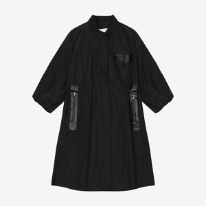 [정상가439,000원]B로고블랙캐쥬얼롱코트BKNAC2604