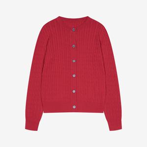 [정상가219,000원]꽈배기라운드니트가디건BKCCC2976