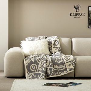 KLIPPAN 클리판 스웨덴 직수입 COTTON 오가닉코튼 담요 블랭킷 140x180cm