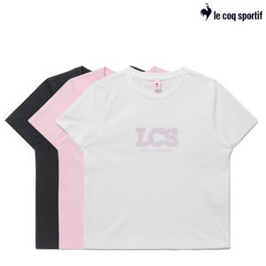 르꼬끄 여성 레귤러핏 레이스 그래픽 반팔티 QQ122ORS21_JS1