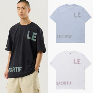 르꼬끄 공용 레터 변형 반팔티 QQ223LRS43_JS