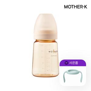 [핸들 GIFT/색상랜덤] 베이직 PPSU 젖병 180ml (무꼭지) (디자인선택)