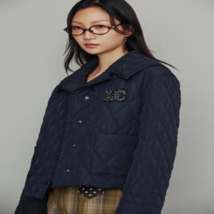 [정가548000]다이아퀼팅 카라 패딩 점퍼 LFUCW24300NYX