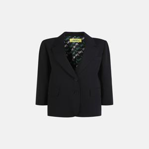 [정가398000]베이직 투버튼 싱글자켓 LQJAM24325BKX