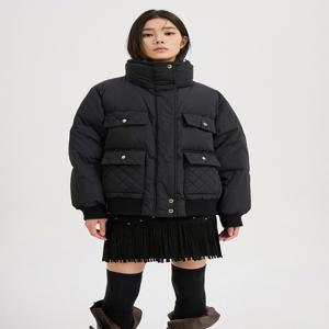 [정가948000]밴드넥 퍼 아웃포켓 구스다운 점퍼 LFUCW24500