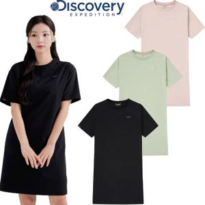 디스커버리 여성 폴튼 경량 우븐 원피스 DWOP91043