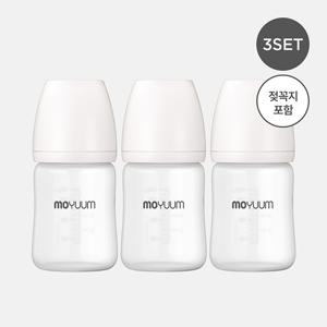 실리콘 코팅 유리젖병 150ml 트리플팩