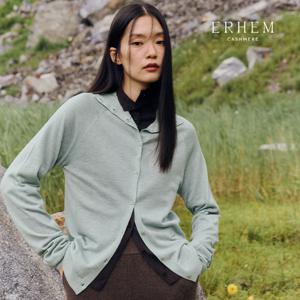 [25 NEW] 에르헴 25FW 소모사 화이트 캐시미어 100 시어 풀오버