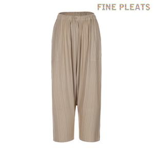 [FINE PLEATS] 피네 플리츠 배기팬츠 투 아이보리