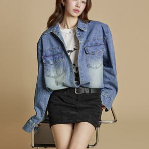 S781 데님 셔츠