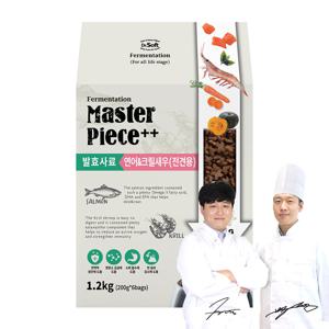 닥터소프트 발효 습식소프트사료 명작 연어&크릴새우 1.2kg