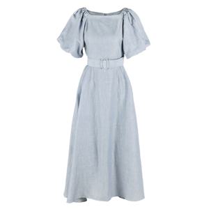 [파슨스] Linen.Square Neck Dress [PW2Q6OP11]