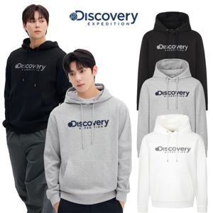 디스커버리 25년 봄신상 공용 로건 빅로고 후드티셔츠 DXHD31051