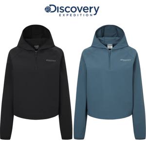 디스커버리 25SS 봄신상 우먼스 우븐 후드티셔츠 DWHD43051
