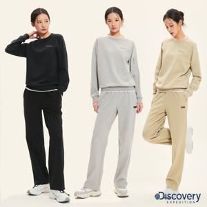 디스커버리 25년 봄신상 남여공용 맨투맨 트레이닝셋트 DXTR25051,DWTP26051