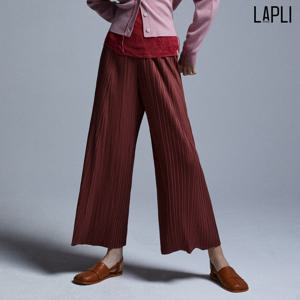[최초가 129000원] 사선 와이드 롱 플리츠 팬츠_LPPTF024002