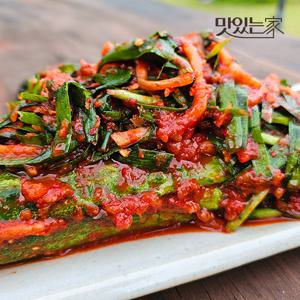 호랑이김치 국내산 오이부추김치 오이김치 1kg 2kg