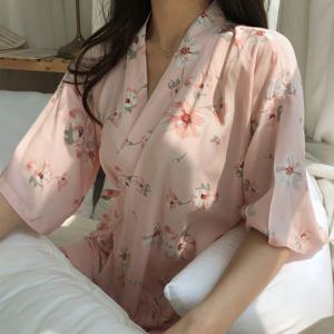 [브리치]  / 레이온 유카타 홈웨어 여름 잠옷