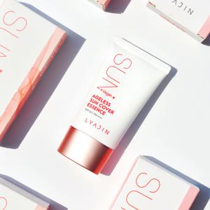 에이지리스 선커버에센스 50ml (수분 에센스 60%이상 함유로 하루종일 촉촉한 비건 선크림)