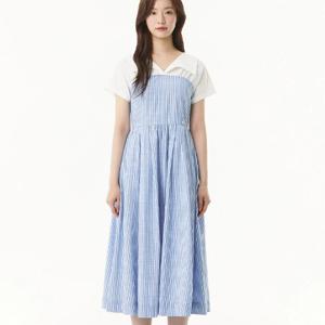 [플라스틱 아일랜드]카라 레이어드 원피스 PR2WO510