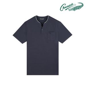 변형 헨리넥 반팔 티셔츠 CDAA8TS2410
