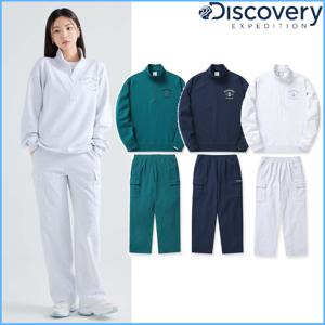 디스커버리 공용 애슬레저 일자핏 트레이닝복 세트 DXTR13041,DXTP13041