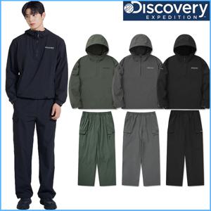 디스커버리 가격인하 남성 트레이닝아노락/스트링팬츠 세트 DMTR35044,DMTP35044