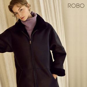 [하프클럽/ ROBO 스페인 라도마 리버시블 무스탕