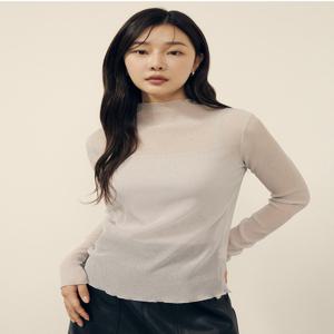 [JJ지고트]크링클 하이넥 티셔츠 +이너 세트GP8A0TSR21