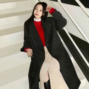 루즈핏 캐시미어 핸드메이드 코트 GPBA0CTR11