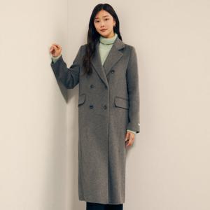 캐시미어 더블 롱 핸드메이드 코트 GPBM0CT971