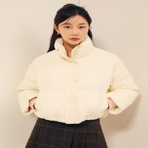 오버핏 하이넥 덕다운 점퍼 GRBN2PD201