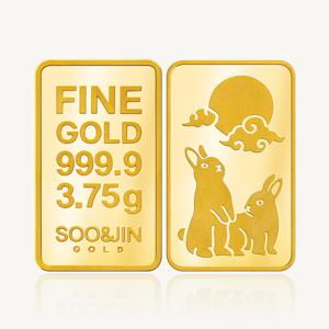 토끼 골드바 24K 순금 3.75g